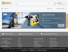 Tablet Screenshot of emaks.pl